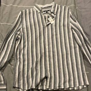 Express button down, new with tags
